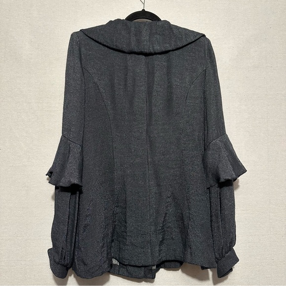 Design Today's black shimmery blazer - size large - Picture 3 of 6